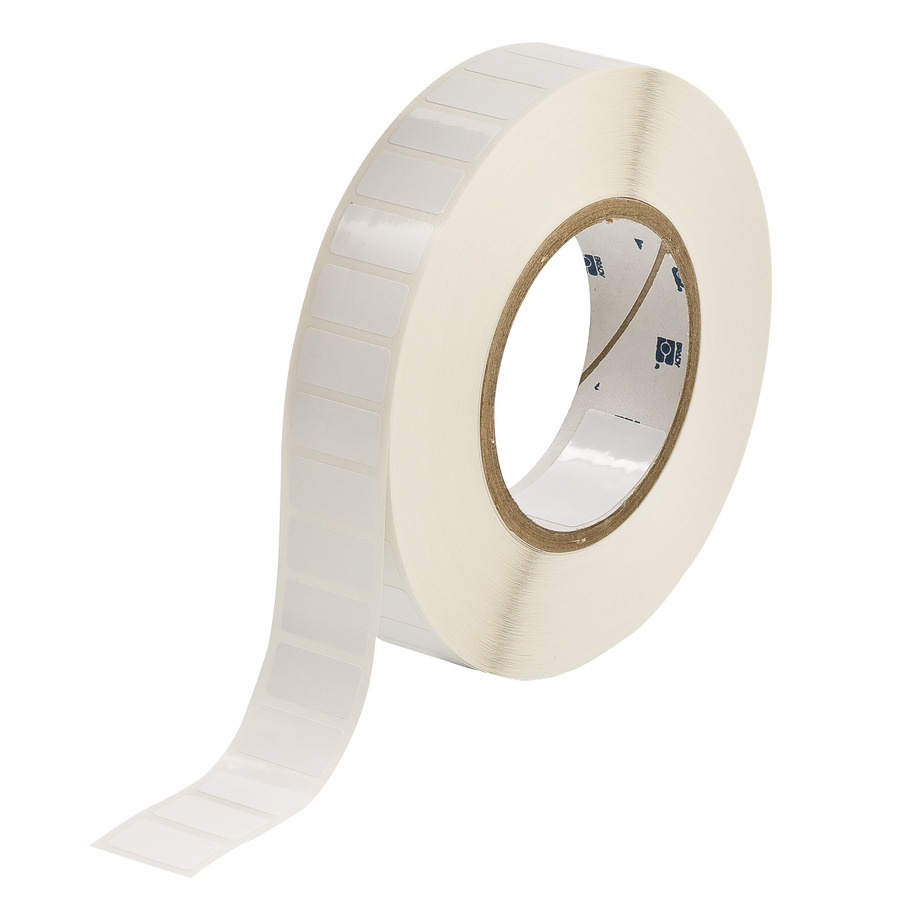 Brady THT-59-483-10 Thermal Transfer Label 1"x.5" White 10K/Roll