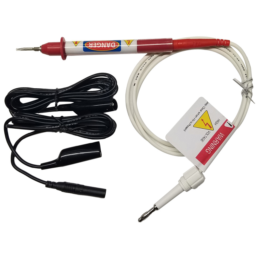 Vitrek TL-109 Pencil Probe Test Lead Set, 5KV HV, 4ft