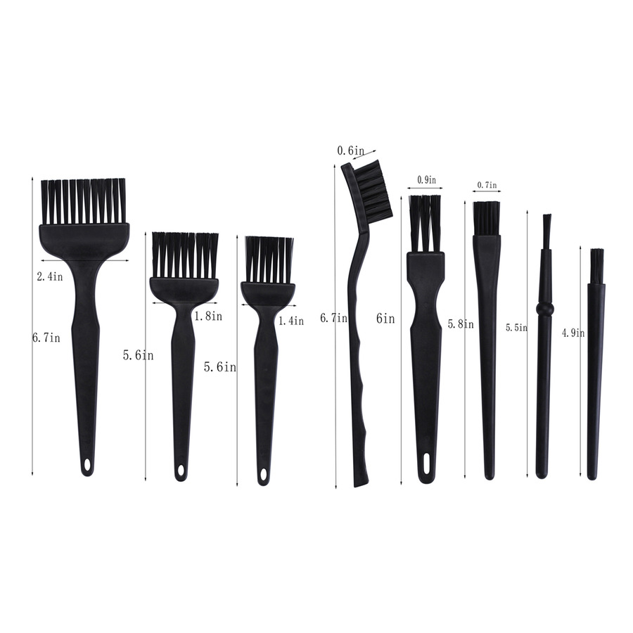 TestEquity: Techni-Pro ESDBRSHSET Brush Set, Anti-Static ESD