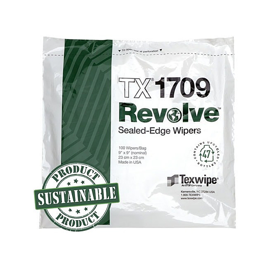 REVOLVE™ Sustainable Dry Cleanroom Wipers
