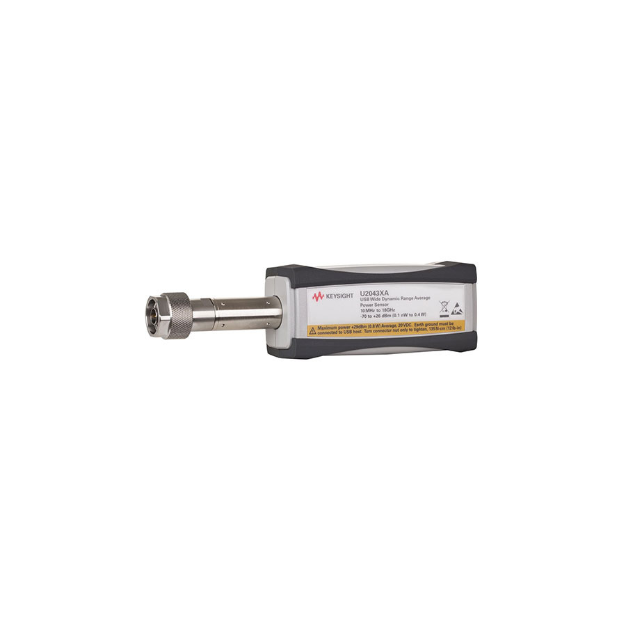 Keysight U2043XA/100/U2000A-301 USB Wide Dynamic Range Average Power Sensor, 10 MHz to 18 GHz