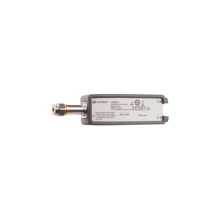 Keysight U2049XA/TVA/U2033A/U2036A/U2037A LAN Peak and Average Power Sensor, TVAC, 10 MHz to 33 GHz