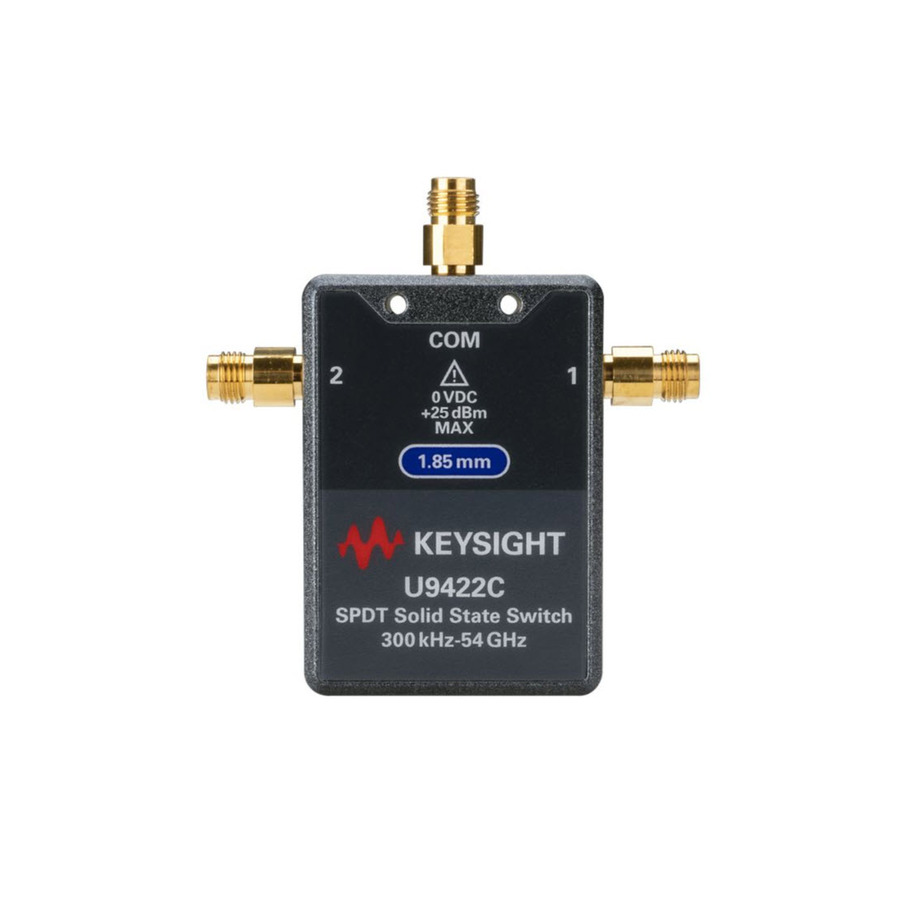 Keysight U9422C/002/201/301 Solid State FET Switch, 300 kHz-54 GHz, SPDT, USB, U942xA/B/C Series