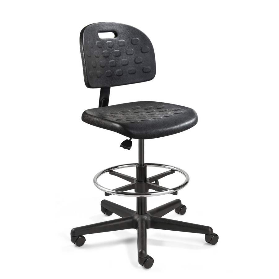 TestEquity: Bevco V7507HC Polyurethane Chair, Black, Non-Tilt