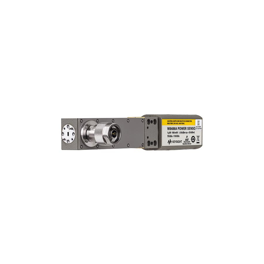 Keysight W8486A Waveguide Power Sensor, 75 GHz-110 GHz, -30 to +20 dBm, W-Band, 8486A Series