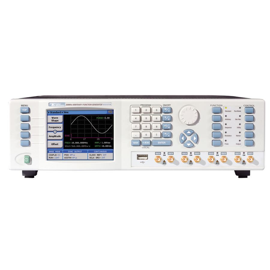 Tabor WS8354A Arbitrary/Function Generator, Four Channel, 350MHz, WS Series