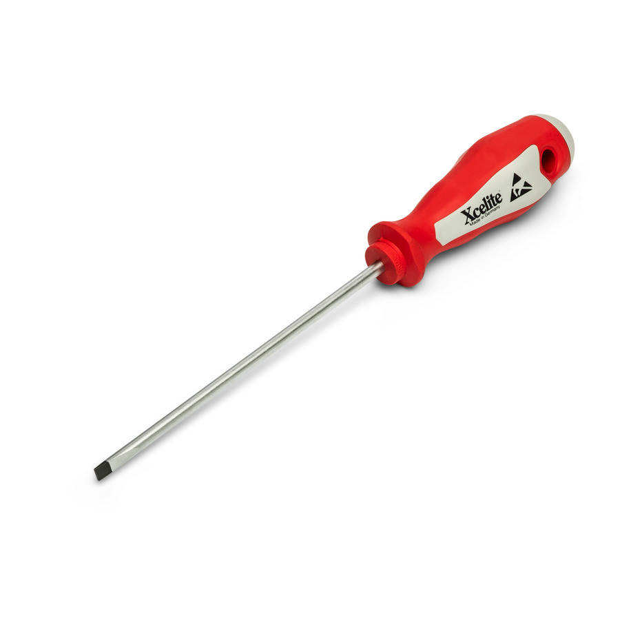 TestEquity: Weller Xcelite XPE3166 Screwdriver, Slottted, ESD Safe
