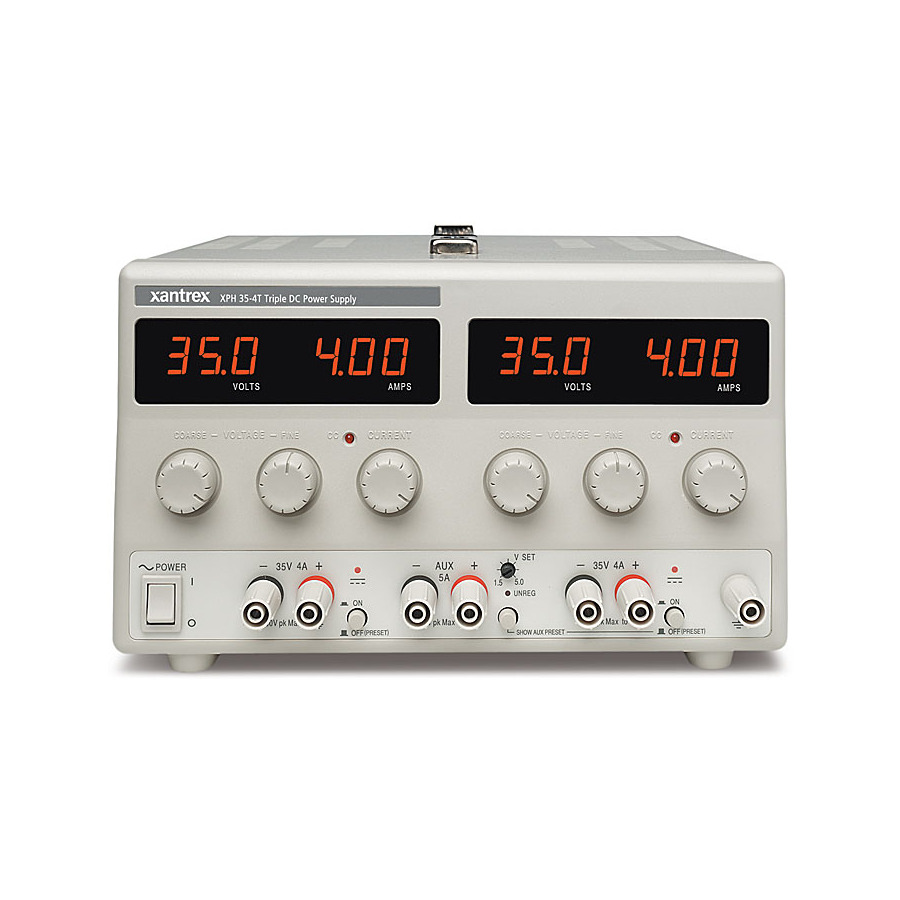 3.5mm4極 4.4mm5極 KPPV-SW DEVA T60RP PM-3 TestEquity: Sorensen XPH35-4T DC Power Supply, Triple Output, 2x
