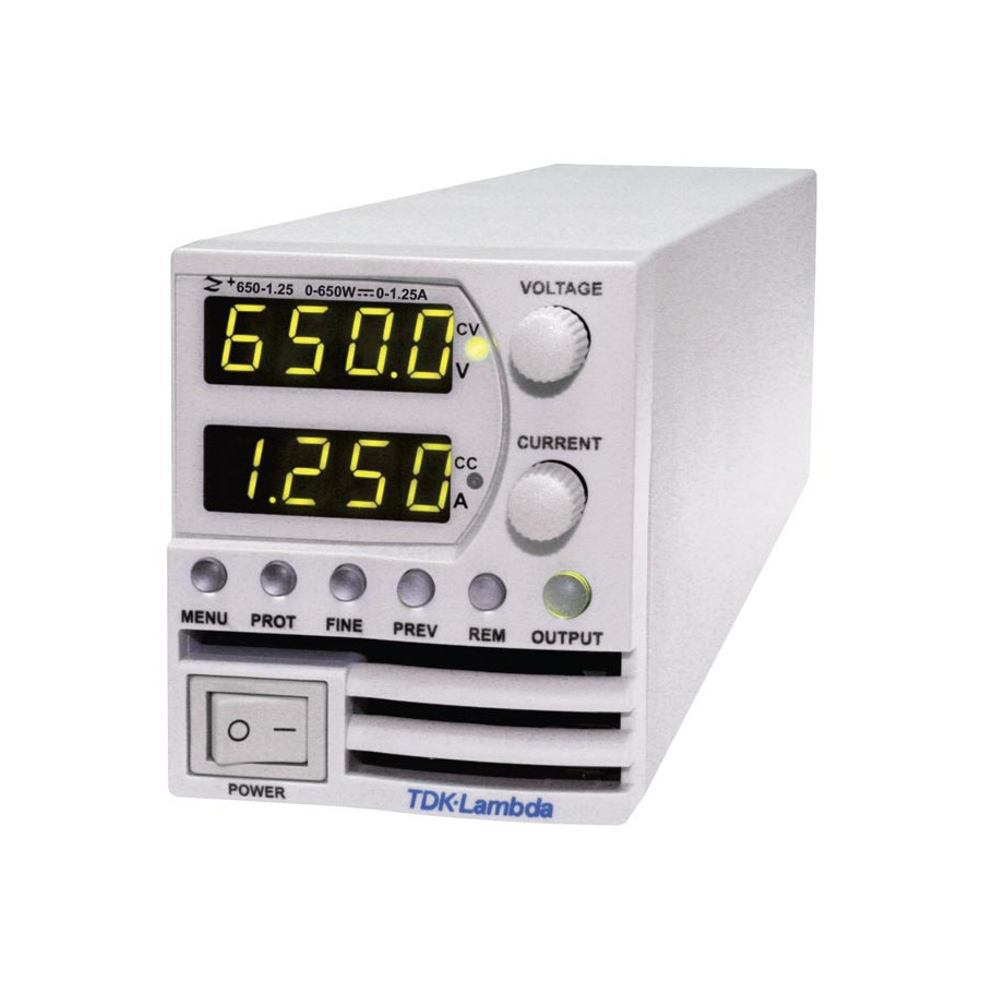 TDK-Lambda Z60-14-U DC Power Supply, Single Output 60V, 14A, 840W, USB, RS-232, RS-485, Z+ Series