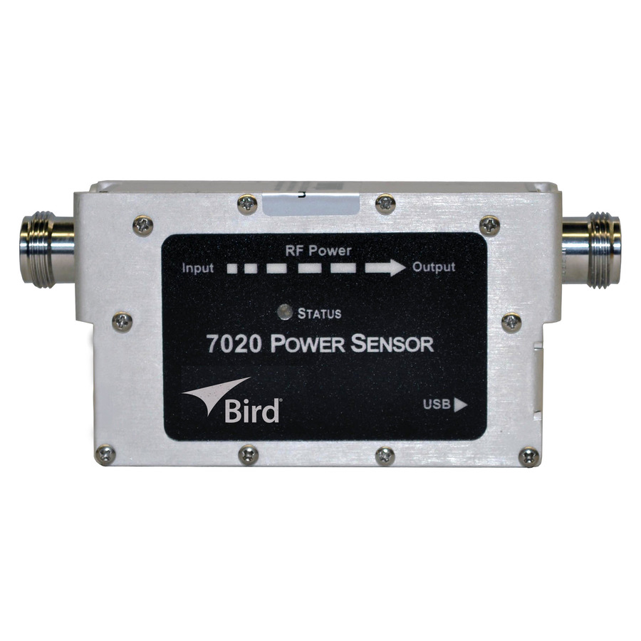 Bird 7020-1-030301 Wideband Power Sensor, 25-1000 MHz, 500 mW-500 W, Type N Female, 7020 Series