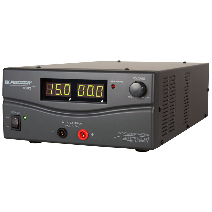 B&K Precision 1693 DC Power Supply, Single Output, 15V, 60A, 900W, 100-240VAC, Value Series