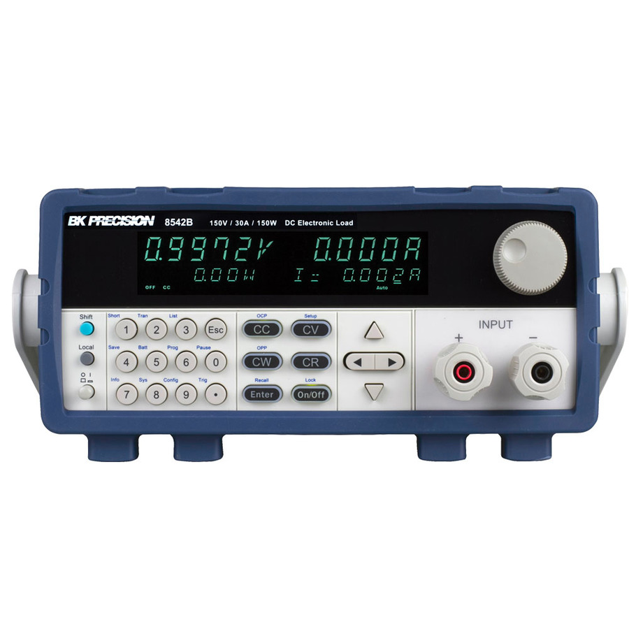 B&K Precision 8542B Programmable DC Electronic Load, 150 V, 30 A, 150 W, 8500B Series