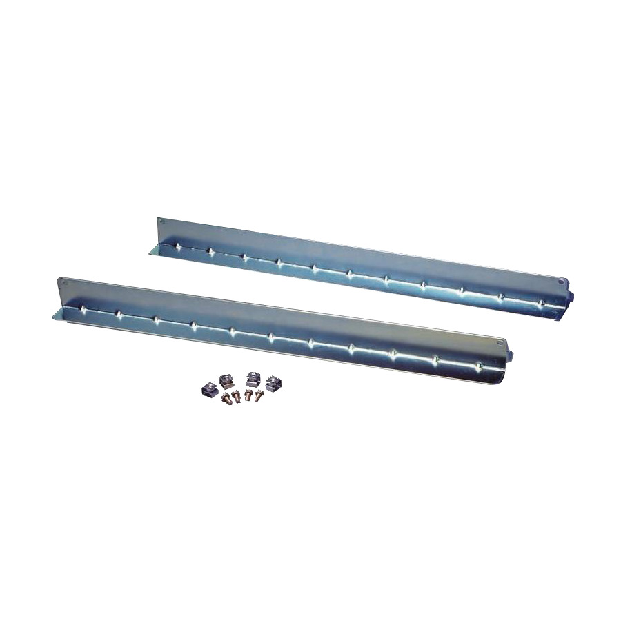 Keysight E3663AC Basic Support Rails Kit, 1.57"W x 1.57"D x 24.65"L, 2Pcs, Includes Nuts/Screws