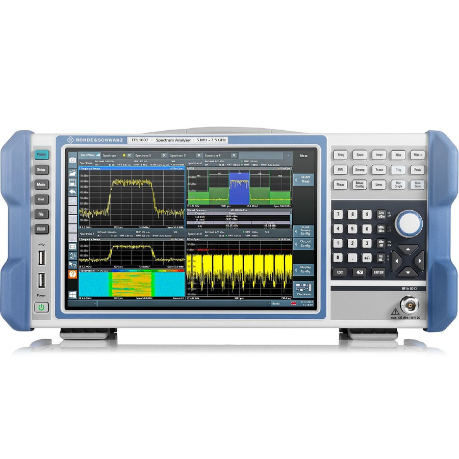 Rohde & Schwarz FPL-EMI7 Spectrum Analyzer Package, 5 kHz to 7.5 GHz, RF Preamp, EMI App, FPL1000 Series