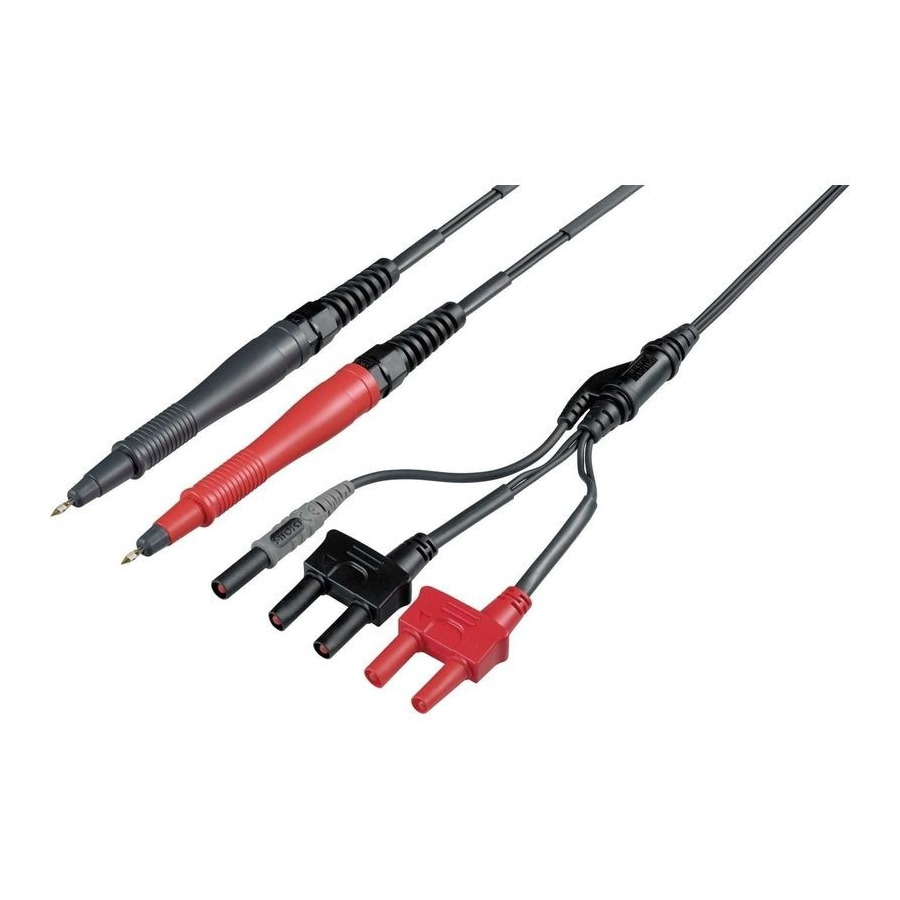 Hioki L2103 Pin Type Leads, Black/Red, Probe 176mm, 4.92 ft OAL