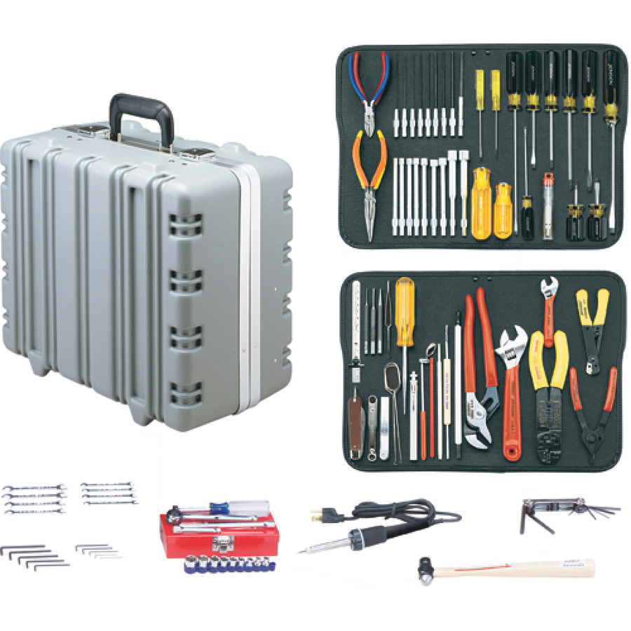 Jensen Tools JTK-17LST Kit in Super Tough Case, 6-1/4" Deep.