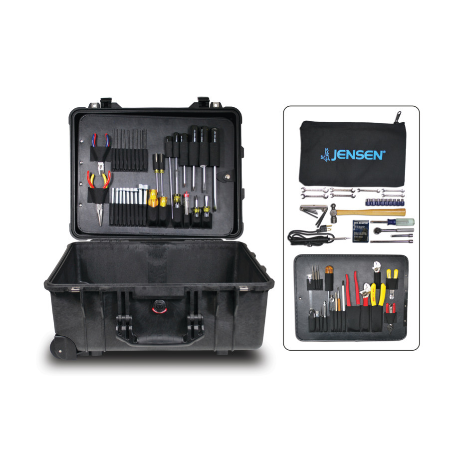 TestEquity: Jensen Tools JTK-17WPL Electronics MRO Tool Kit, 9