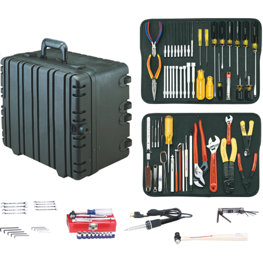 Jensen Tools JTK-17WW Kit in Roto-Rugged™ Wheeled Case