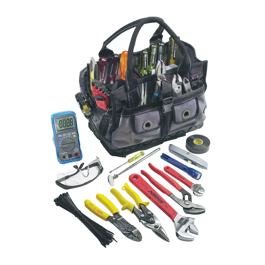 Jensen Tools JTK-28D HVAC Tool Kit with DMM