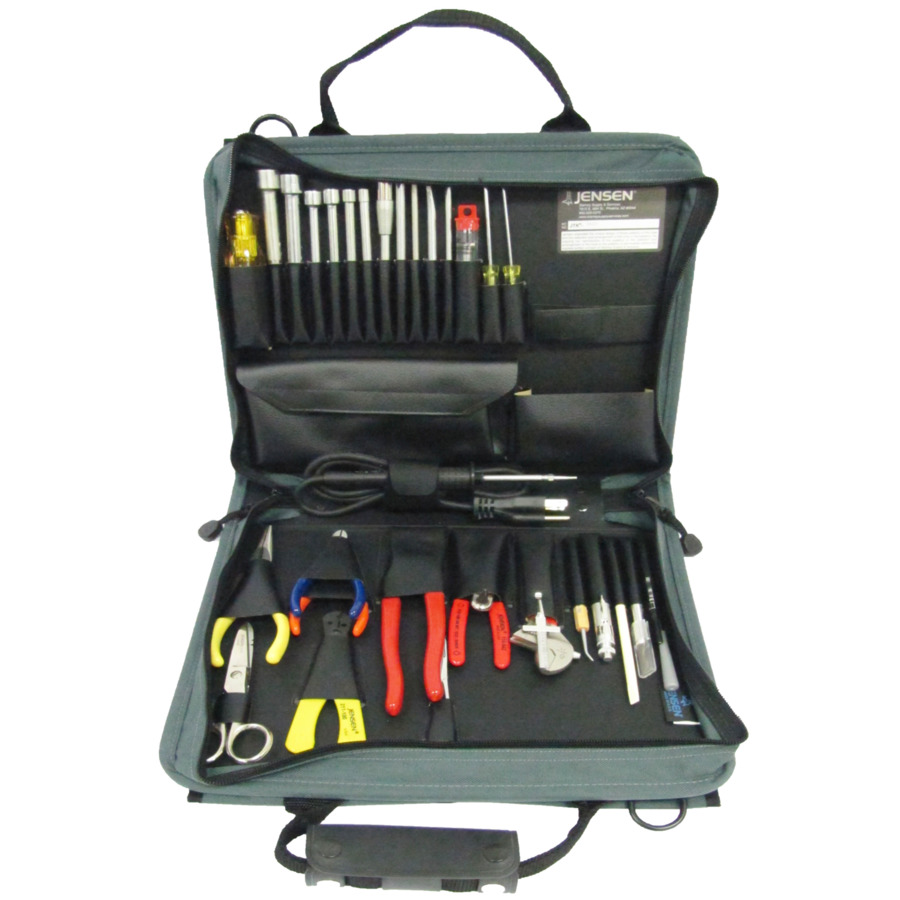 Jensen Tools JTK-36GC Service Engineer's Kit in Single Gray Cordura Case