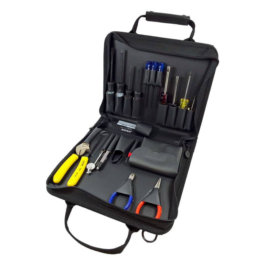 Jensen Tools JTK-50B Compact Technician's Kit in Single Black Cordura Case