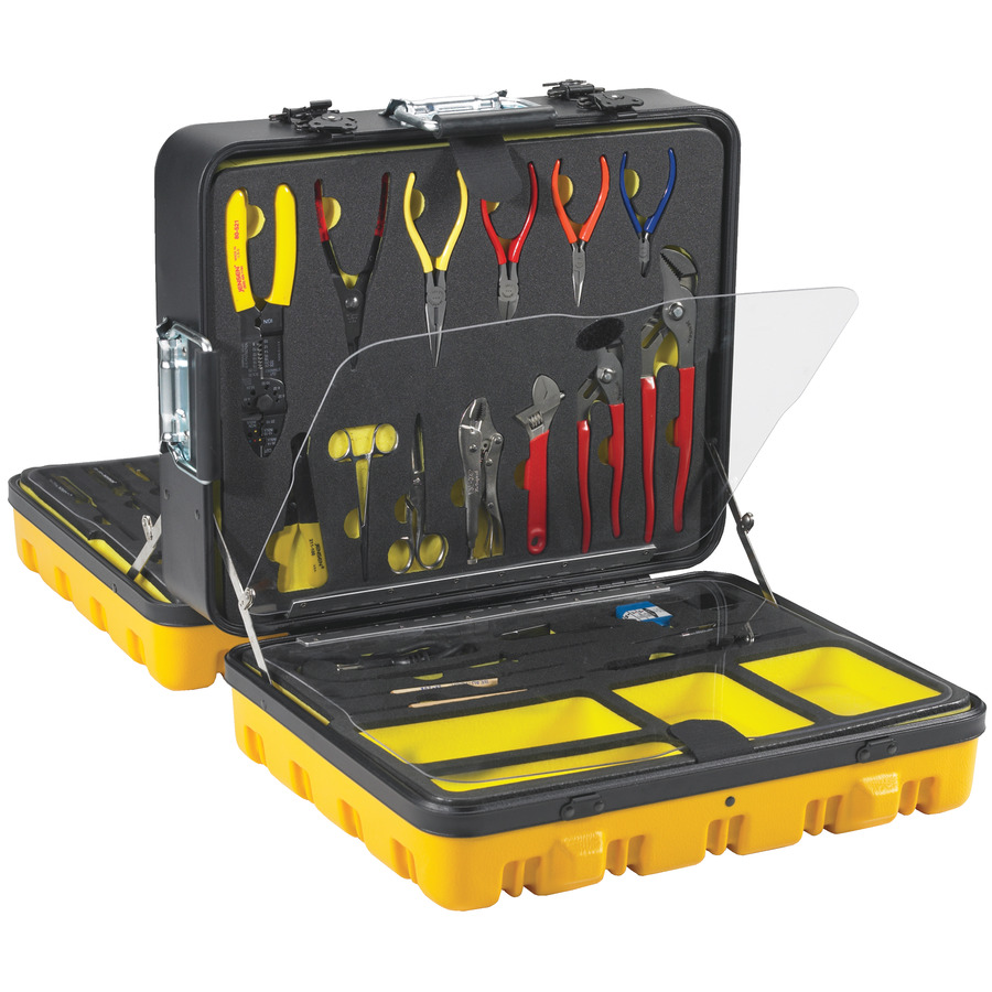 Jensen Tools JTK-87F ?General ElectronicsTool Kit in a 4-Sided Tool Control Case