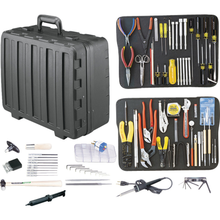 TestEquity: Jensen Tools JTK-87RTF Electronics MRO Tool Kit, 8