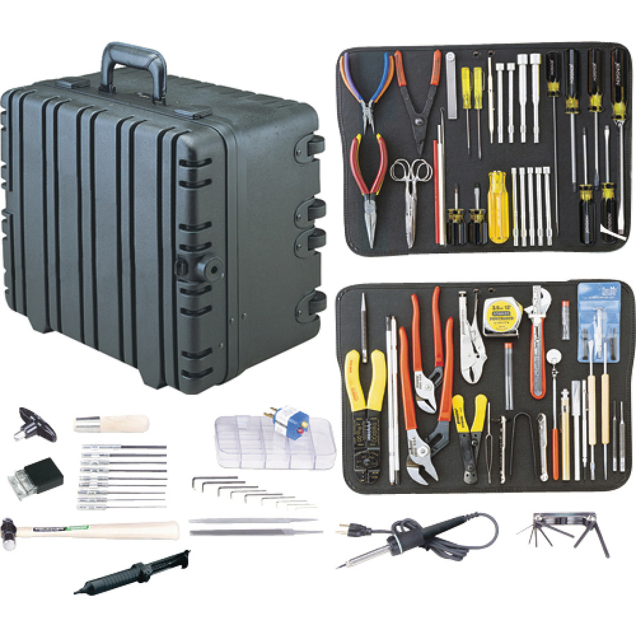 Jensen Tools JTK-87WR Kit in 12" Roto-Rugged<special id="1">™ wheeled case