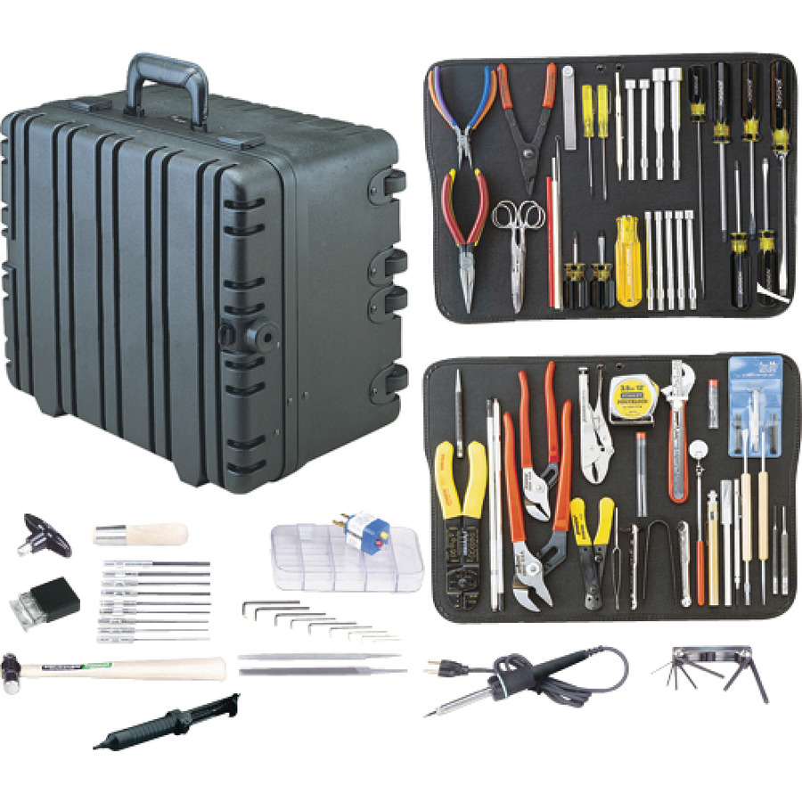 Jensen Tools JTK-87WT Kit in 10" Roto-Rugged<special id="1">™ wheeled case