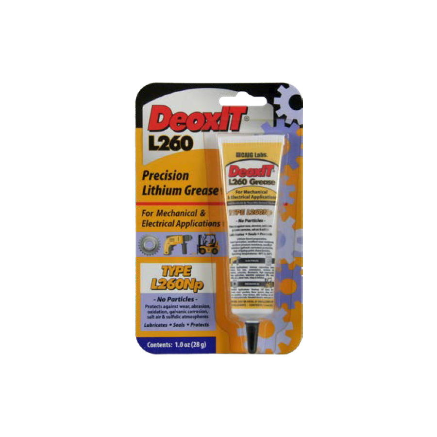 Caig Labs L260-C1 DeoxIT L260Cp Grease 28 gram Squeeze Tube