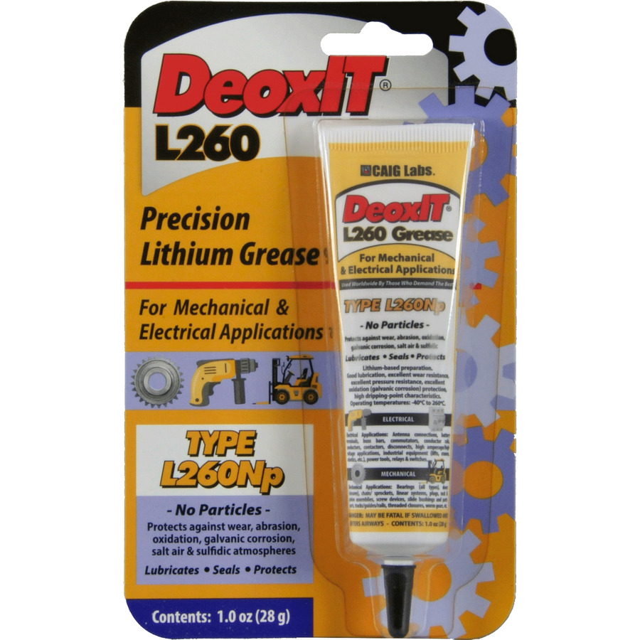 Caig Labs L260-N1 DeoxIT® Mechanical & Electrical Grease, 28 gram Jar