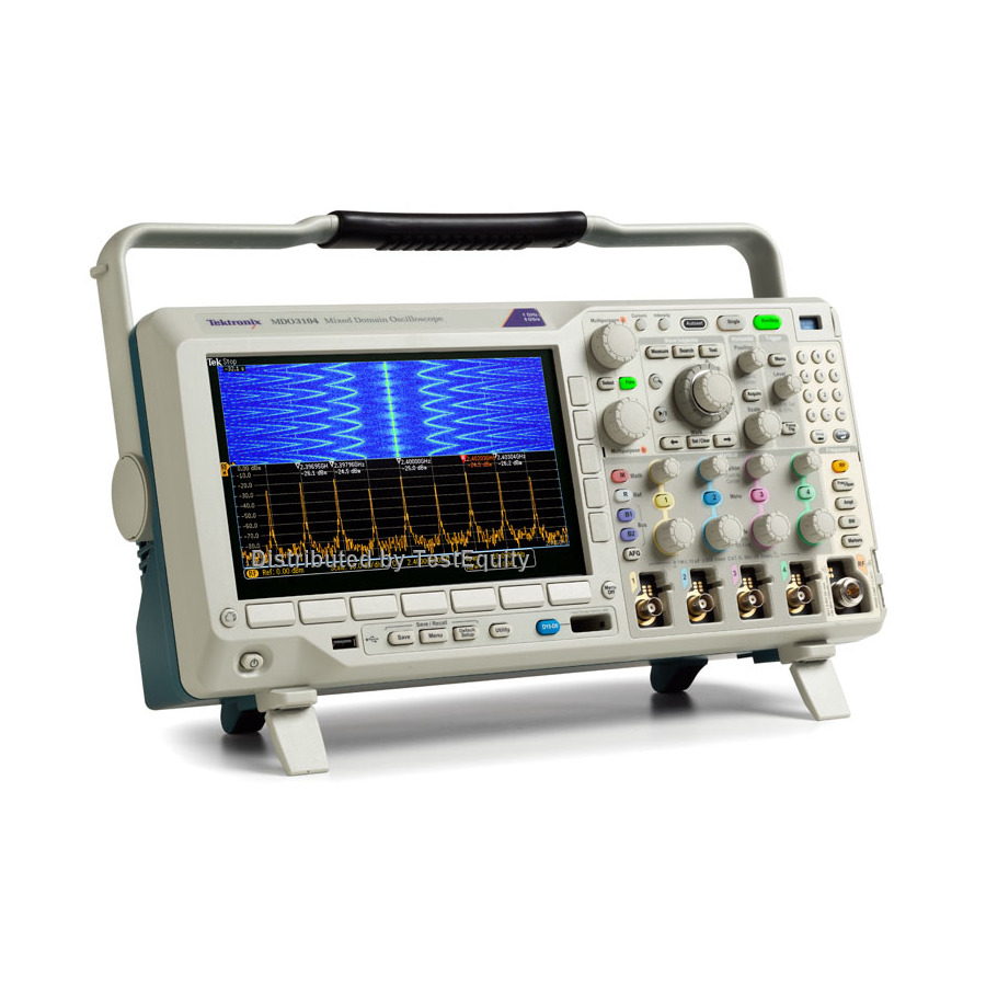 Tektronix MDO3054 Mixed Domain Oscilloscope, 4/16 CH, 500 MHz, 2.5 GS/s, MDO3000 Series