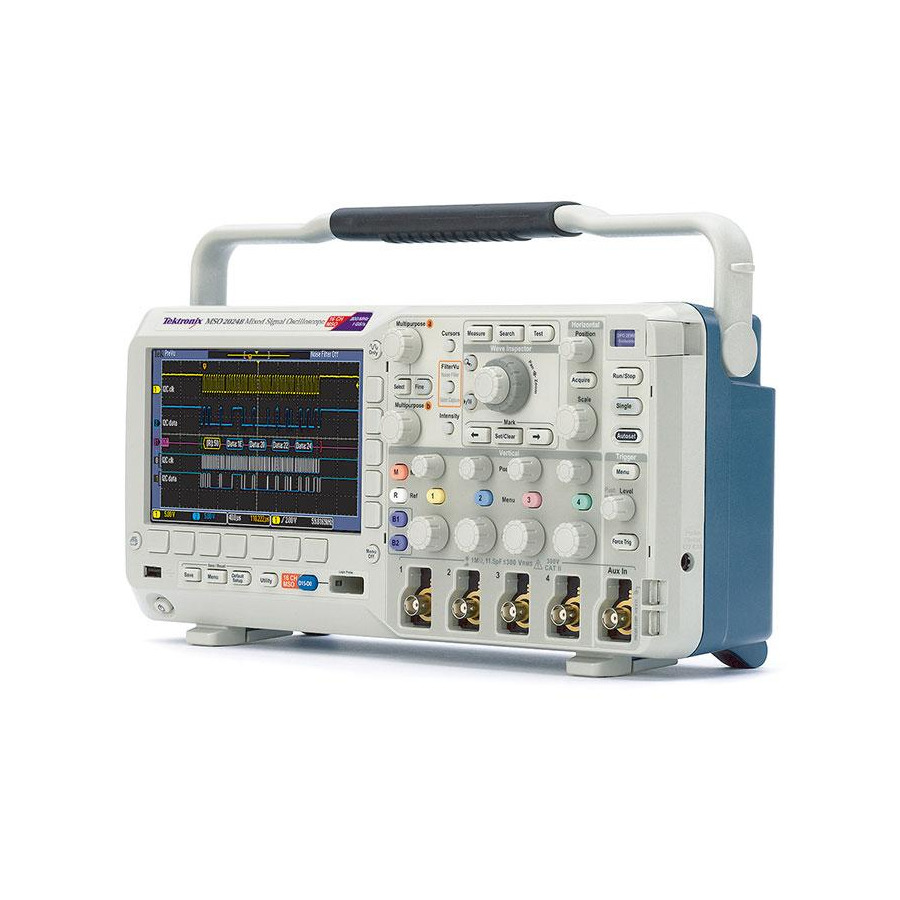 Tektronix MSO2014B Mixed Signal Oscilloscope, 4+16 CH, 100 MHz, 1 GS/s, 1 Mpts, MSO2000B Series