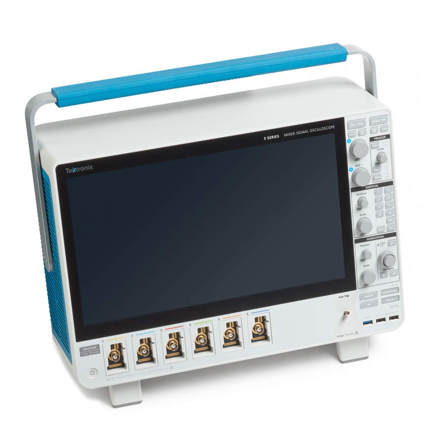 Tektronix MSO56B/5-BW-2000 Mixed Signal Oscilloscope, 6+48 CH, 2 GHz, 6.25 GS/s, 5 Series B MSO