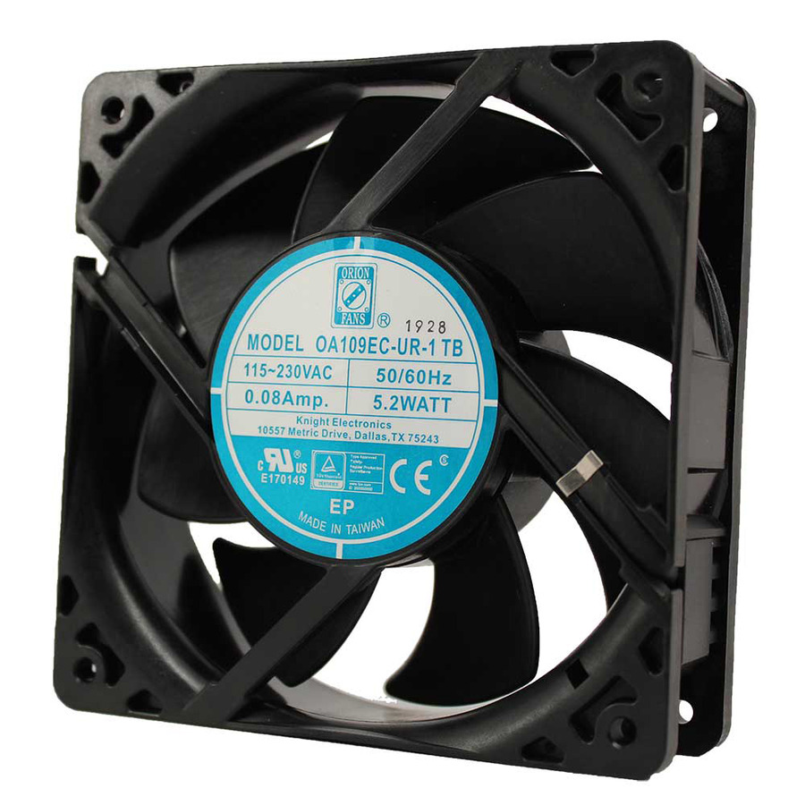 Orion Fans OA109EC-UR-1TB EC Fan, 115/230V, Universal Voltage, 120x120x38mm, OA109EC Series