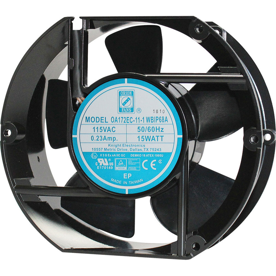 Orion Fans OA172EC-11-1TBIP68A EC Fan, 103V-127V, 172x150x51mm, OA172EC-ATEX Series