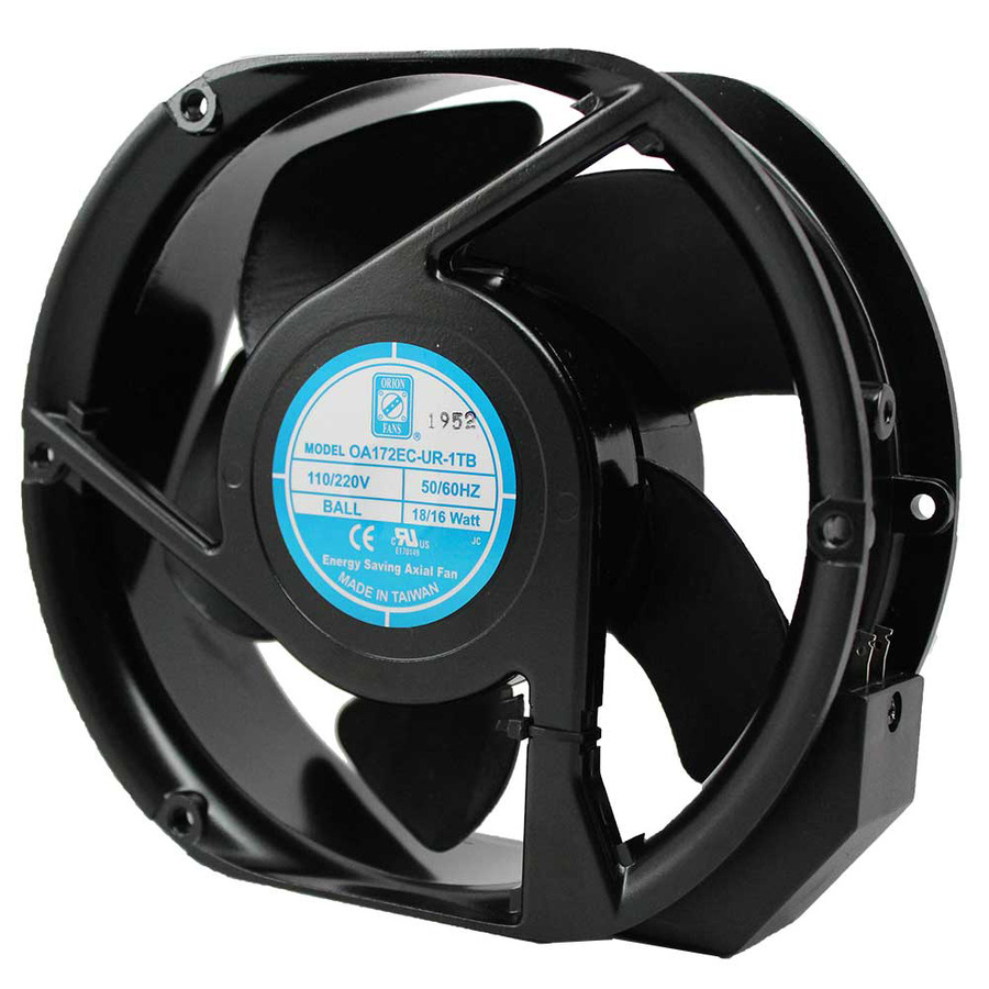 Orion Fans OA172EC-UR-1TB EC Fan, 110/220V, Universal Voltage, 172x152x51.6mm, OA172EC Series