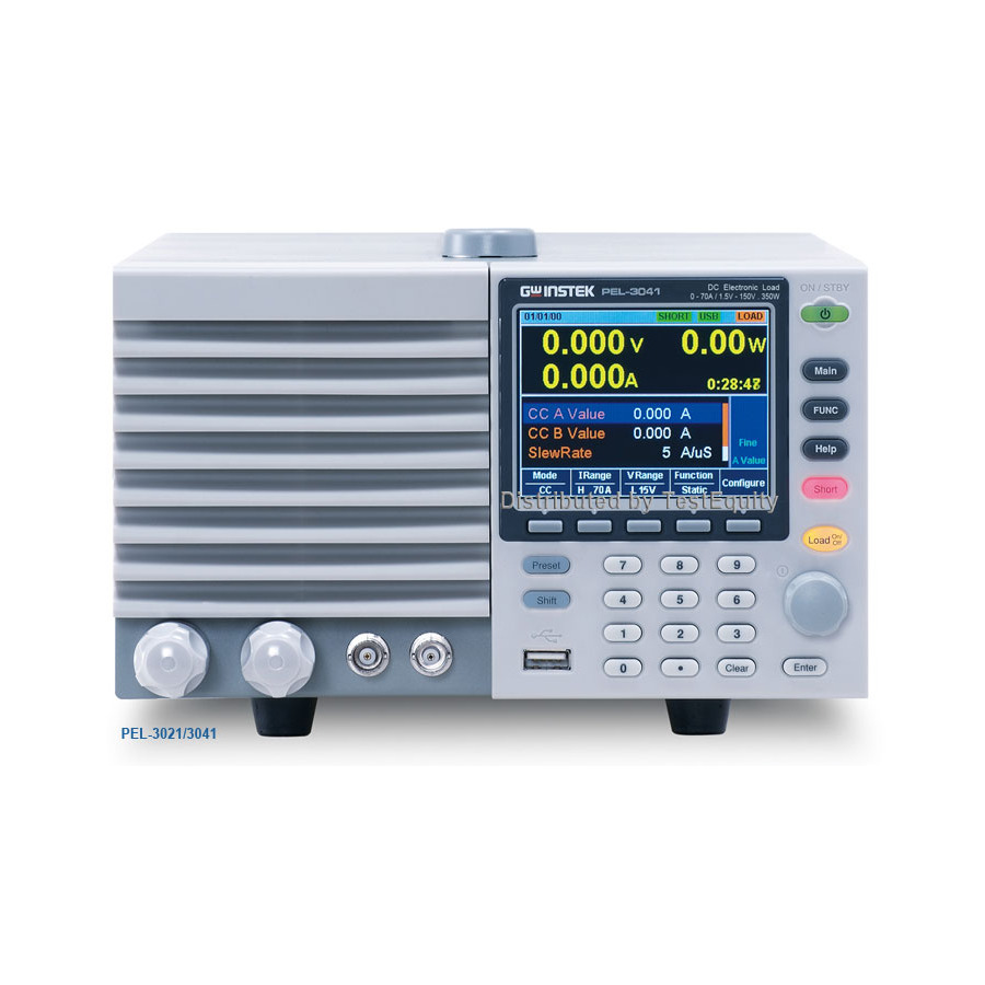 Instek PEL-3211 DC Electronic Load, Single Input, 150V, 420A, 2.1kW, PEL-3000 Series