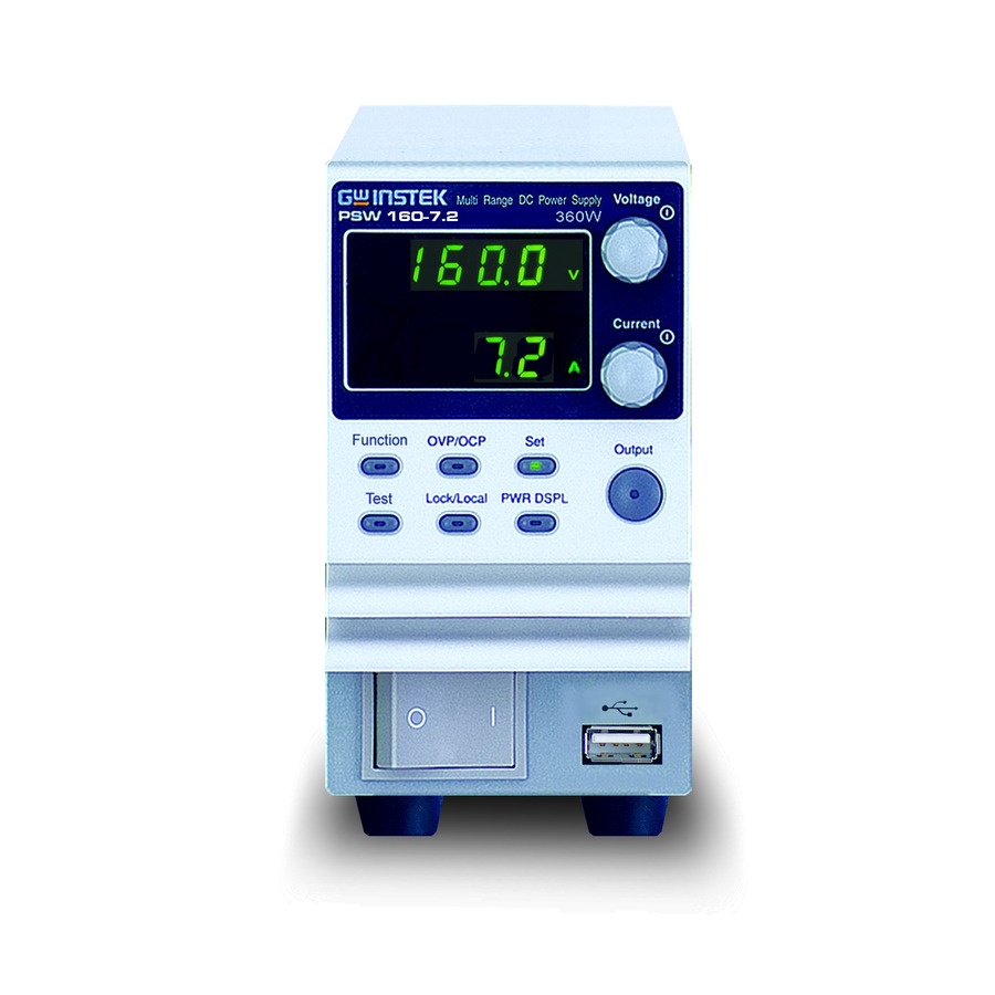 Instek PSW 80-27 Single DC Power Supply, Multi-Range, 720 W, 80 V, 27 A, Programmable, PSW Series