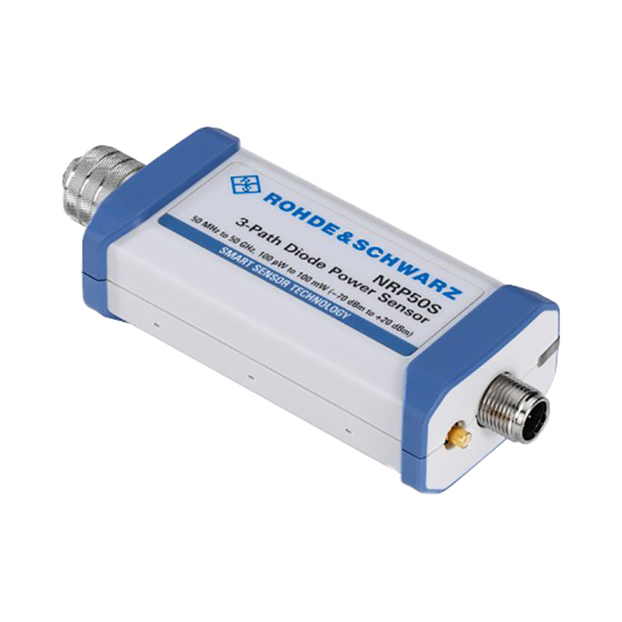 Rohde & Schwarz NRP50S Three Path Diode Power Sensor, 50MHz-50GHz, 100pW-100mW 2.4mm, NRP Series