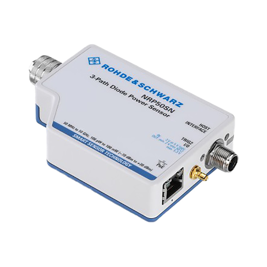 Rohde & Schwarz NRP50SN Three Path Diode LAN Power Sensor, 50MHz-50GHz, 100pW-100mW, 2.4, NRP Series