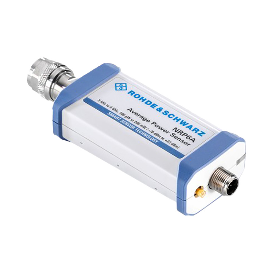 Rohde & Schwarz NRP6A Average Power Sensor, 8kHz to 6GHz, 100pW to 200mW, N(m), NRP Series