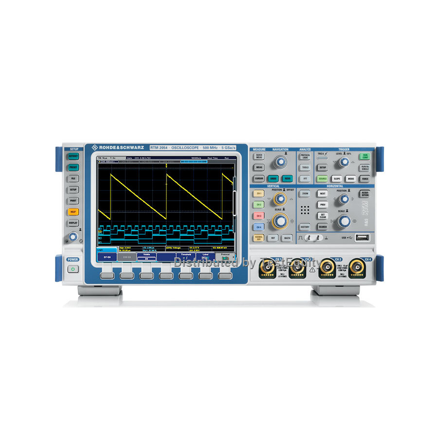 Rohde & Schwarz RTM2034.34 Digital Oscilloscope, 4 Channel, 350MHz, 5GS/s, RTM2000 Series