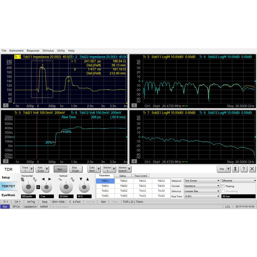 Keysight S97011B/R-A5C-001-A/R-A6C-001-L Enhanced Time Domain, TDR, Support, Streamline Series