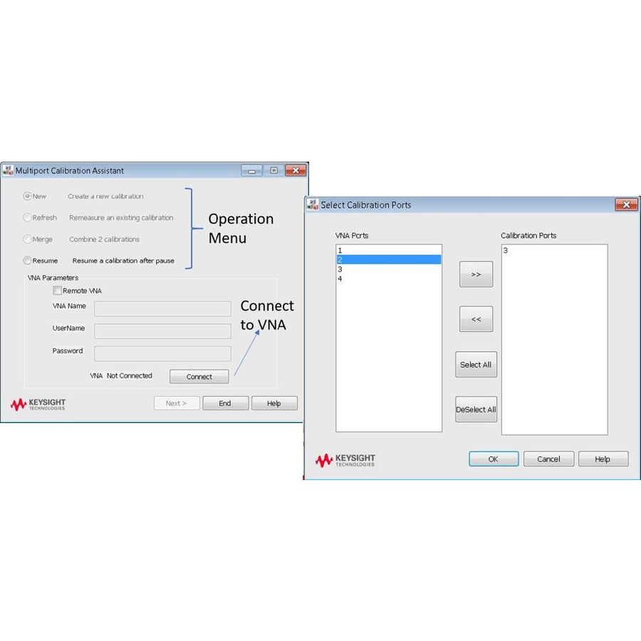 Keysight S97552B/R-A5C-001-A/R-A6C-001-L Multiport Calibration Assistant, License/Software Support