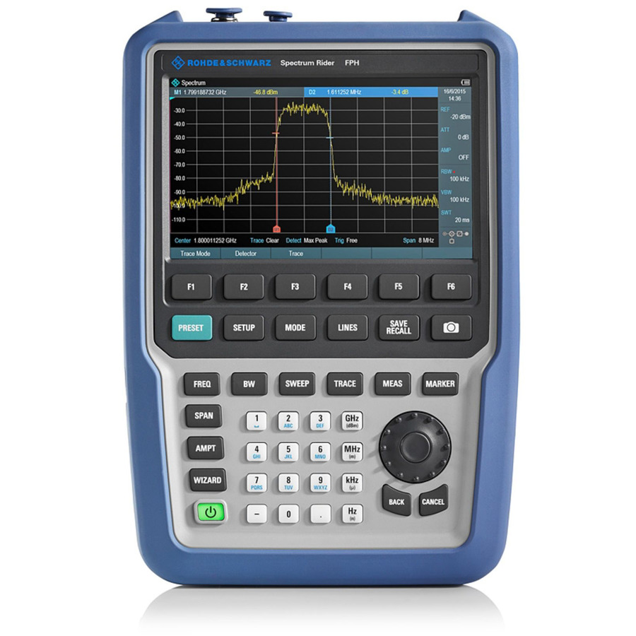 Rohde & Schwarz FPH-INH4 Spectrum Analyzer Bundle, Handheld FPH02 5Khz to 4Ghz, FPH Series