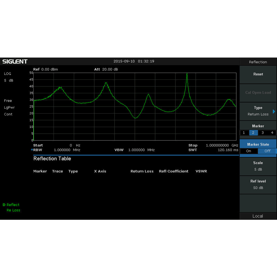 Siglent SSA3000XP-TG Tracking Generator Software Option, 100kHz to 2.1/3.2GHz, SSA3000X+ Series