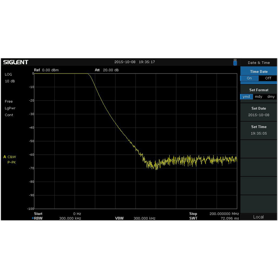 Siglent TG-SSA3000X Tracking Generator Kit Software Option, SSA3000X Series