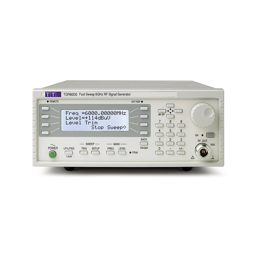 Aim-TTi TGR6000 Synthesized Signal Generator, 6GHz, GPIB/RS232/LAN