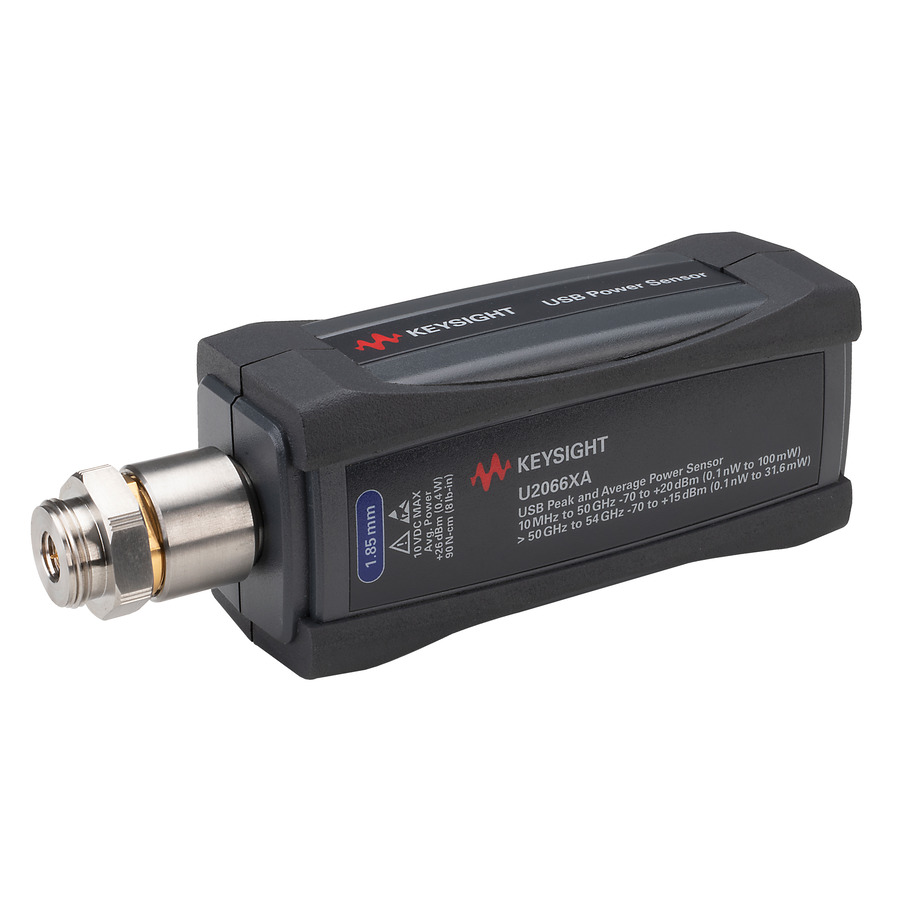 Keysight U2066XA/100/U2000A-301 Wide Dynamic Range Peak, Average Power Sensor, 10MHz to 54GHz, USB